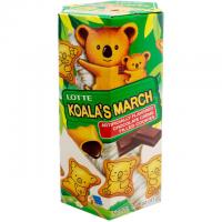 Lotte Koalas March Cookie with Chocolate Cream