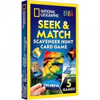 National Geographic Scavenger Hunt for Kids Card Game