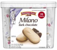 Pepperidge Farm Milano Dark Chocolate Cookies 20 Pack