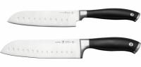 Henckels Forged Elite Razor-Sharp 2-Piece Santoku Knife Set