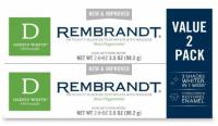 Rembrandt Deeply White + Peroxide Whitening Toothpaste 2 Pack