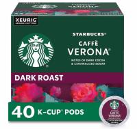 Starbucks K-Cup Dark Roast Coffee Pods 40 Pack