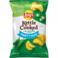 Lays Kettle Cooked Potato Chips Jalapeno