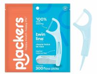 Plackers Twin-Line Dental Flossers 300 Pack