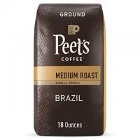 Peet Medium Roast Ground Coffee 18oz Bag