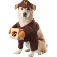 California Costumes UPS Delivery Driver Dog and Cat Costume