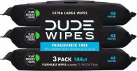 Dude Wipes Flushable Wipes 3 Pack