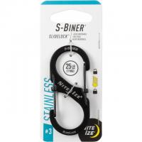 Nite IZE S-Biner Stainless Steel SlideLock