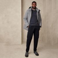 Banana Republic Mens Hooded Puffer Jacket