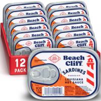 Beach Cliff Wild Caught Sardines 12 Pack