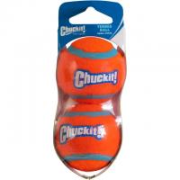 Chuckit Dog Small Tennis Ball Dog Toy 2 Pack