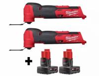 Milwaukee M12 Fuel 12v Oscilating MultiTool 2 Pack