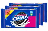 Oreo Double Stuf Chocolate Sandwich Cookies 3 Pack