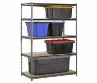 5-Shelf Muscle Rack Freestanding Steel Shelving Unit