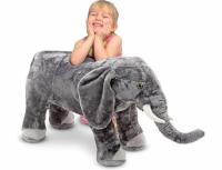 Melissa and Doug Doug Giant Elephant Stuffed Animal