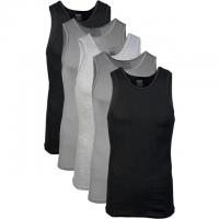 Gildan Mens A-Shirt Tanks 5 Pack