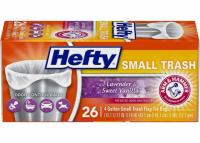 Hefty Flap Tie Small 4 Gallon Garbage Bags 26 Pack