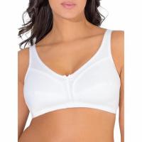 Fruit of the Loom Womens Seamed Soft Cup Wirefree Cotton Bra