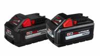 Milwaukee M18 Redlithium High Output XC 8.0 + XC 6.0 Batteries