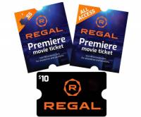 Regal Ultimate Movie Pack 2 All Access Tickets with Gift Card