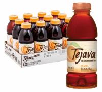 Tejava Unsweetened Peach Iced Tea 12 Pack