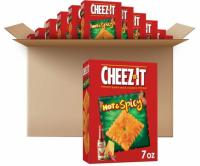 Cheez-It Cheese Crackers Baked Snack Crackers Hot and Spicy 12 Pack