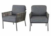Hampton Bay Tolston Wicker Outdoor Patio Stationary Lounge Chairs 2 Pack