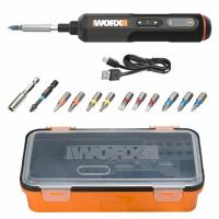Worx Tools 4V 3-Speed Cordless Screwdriver with Storage Box