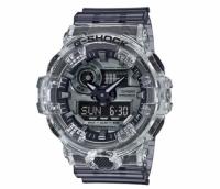 Casio Mens G-Shock Grey Transparent Strap Shock Watch