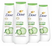 Dove Body Wash Cucumber and Green Tea 4 Pack