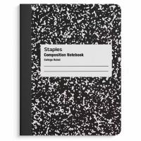 Staples 100-Sheet Composition Notebook