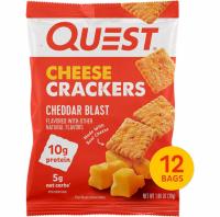 Quest Nutrition Cheese Crackers Cheddar Blast 12 Pack