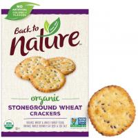Back to Nature Organic Stoneground Wheat Crackers