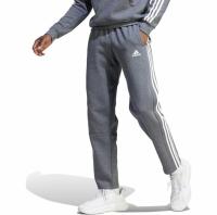 Adidas Mens Essentials 3-Stripes Open Hem Fleece Pants