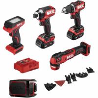 SKIL PWR CORE 12 12v Brushless 5-Tool Compact Combo Kit