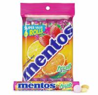 Mentos Candy Mint Chewy Candy Roll 6 Pack