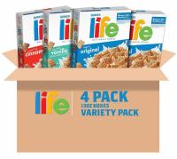 Quaker Life Breakfast Cereal 4 Pack