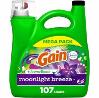 Gain + Aroma Boost Liquid Laundry Detergent 107 Loads