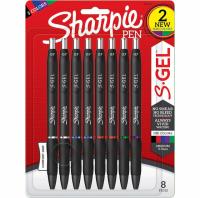 Sharpie 0.7mm Medium Point S-Gel Pens 8 Pack