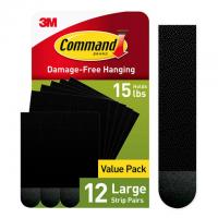 3M Command Large Picture Hangers 12 Pairs