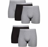 Hanes Mens Boxer Briefs, Soft and Breathable Cotton Underwear