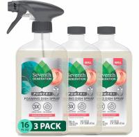 Seventh Generation Foaming Dish Spray Honey Crisp Apple 3 Pack