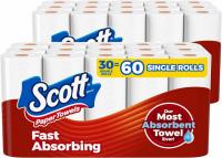 Scott Paper Towels Choose-A-Sheet 30 Double Rolls