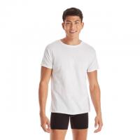 Hanes Mens Moisture-Wicking Crewneck Undershirt 10-Pack