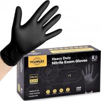 TitanFlex 6-Mil Heavy Duty Disposable Nitrile Gloves 100 Pack