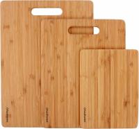 Bamboo Cutting Boards Kitchen Wood Cutting Board 3 Set