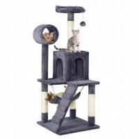 Topeakmart Plush Cat Tree Condo