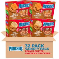 Munchies Sandwich Crackers Peanut Butter 4 Pack