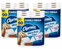 Charmin Ultra Soft Toilet Paper Family Mega Rolls 54 Pack with Credit