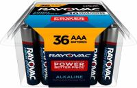 Rayovac AAA Alkaline Batteries 36 Pack